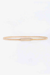 Elastic Iron Skinny Belt