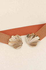 Zinc Alloy Buckle Elastic Belt