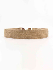 Alloy Buckle Elastic Belt